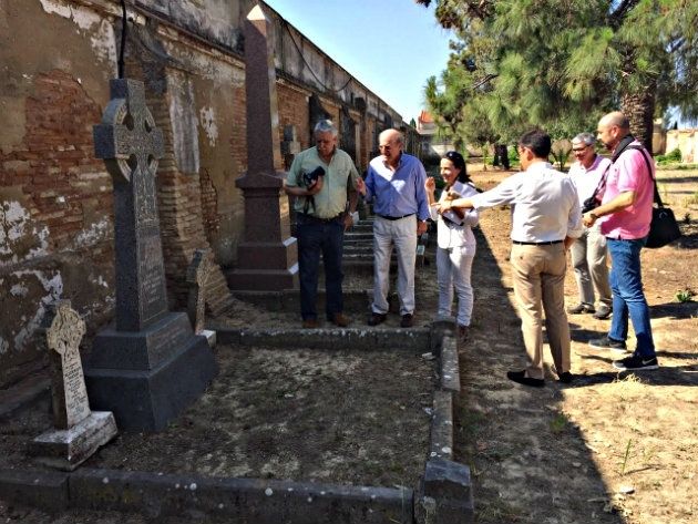 Finaliza la primera fase de las obras de recuperación del Cementerio Británico