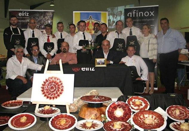 El murciano Pablo Martínez, mejor cortador de jamón