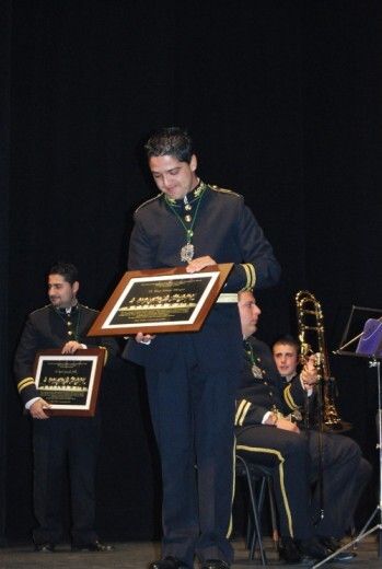 Relevo al frente de la Escuela Municipal de Música de Punta Umbría