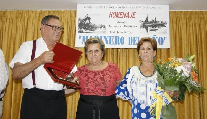 Homenaje al isleño Antonio Rodríguez por 'toda una vida dedicada al mar'