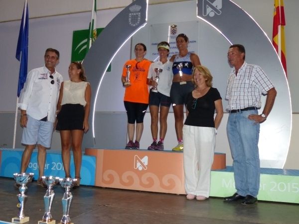 Jesús Rafael González y Cristi Martín, ganadores de la Carrera Popular de Mazagón