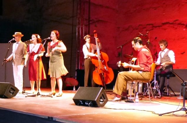 Moguer disfruta con el mejor swing y jazz vocal de la mano del grupo O Sister