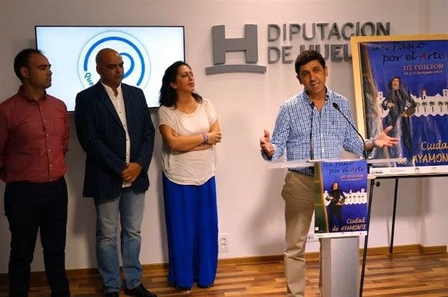 Ayamonte se convierte este fin de semana en una galería al aire libre con las obras de 176 artistas
