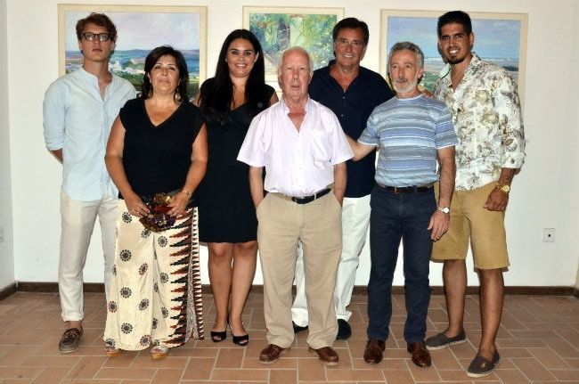 Siete paletas se entremezclan en la Ermita de San Sebastián de Ayamonte