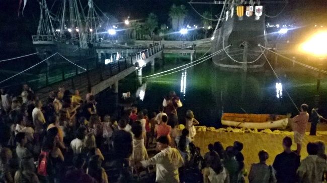 Cine, talleres, música y representaciones teatrales se dan cita estos días en El Muelle de las Carabelas
