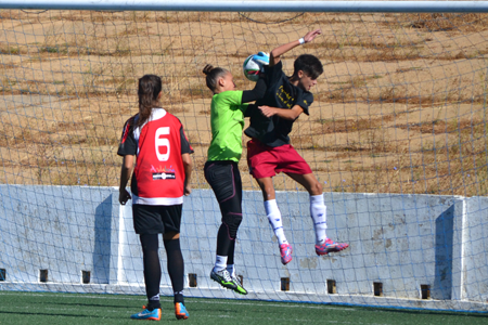 Derrota del Cajasol Sporting ante el Huelva Atlético cadete (0-2) en un nuevo amistoso
