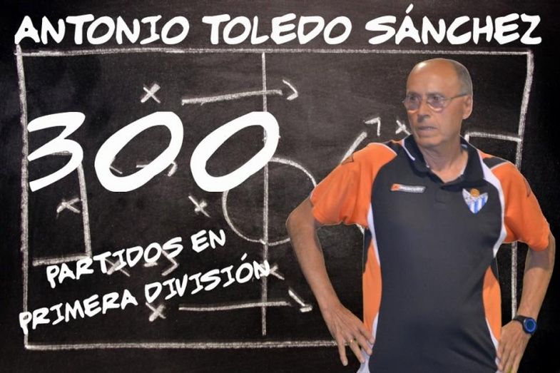 Antonio Toledo se consolida como el técnico más experto de Primera División al alcanzar los 300 partidos