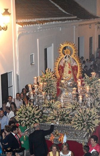 La Virgen de Montemayor fue la protagonista en el día grande de la Velada