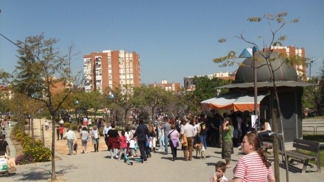 El Parque Moret fue un hervidero en sus Jornadas de Puertas Abiertas