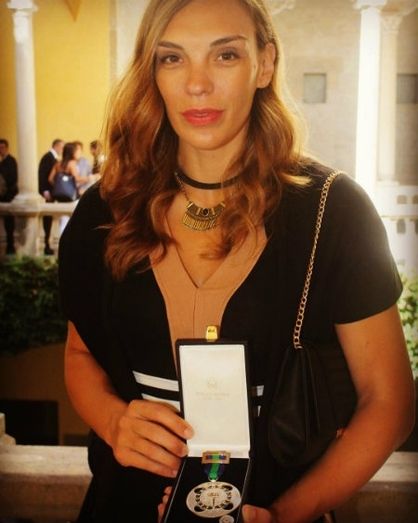 Luci Pascua recibe la medalla de la Real Orden del Mérito Deportivo