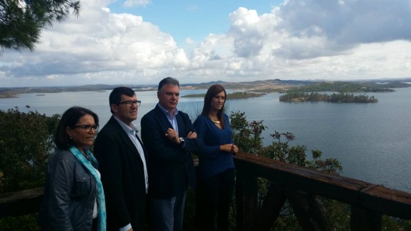 Destacan el impulso de la Junta a la zona del Andévalo con el desarrollo de los regadíos y la minería