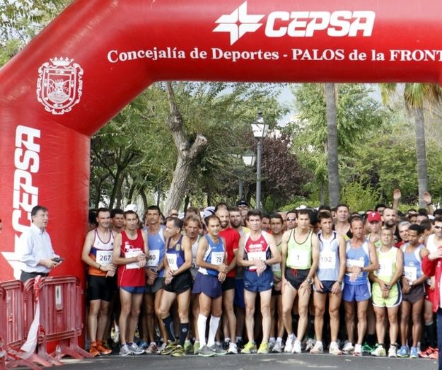 Adrián Andivia y Lidia Rodríguez ganan la Media Maratón Cepsa-Palos