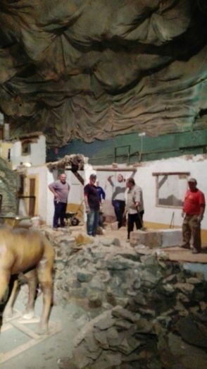 Comienzan los trabajos para la 46 edición del Belén Viviente de Beas