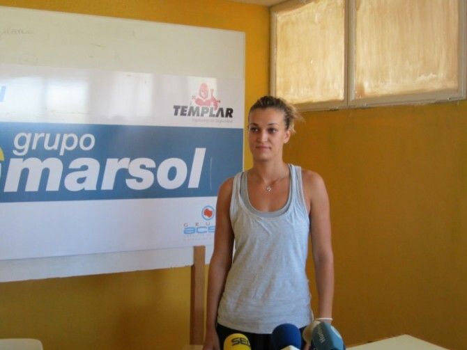 Dimitrova: 'Quiero jugar un play off en Huelva'