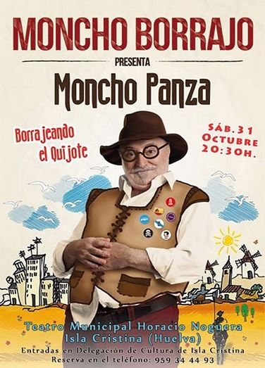 Moncho Borrajo, teatro para niños y una jornada dedicada a Halloween, citas del fin de semana en Isla Cristina