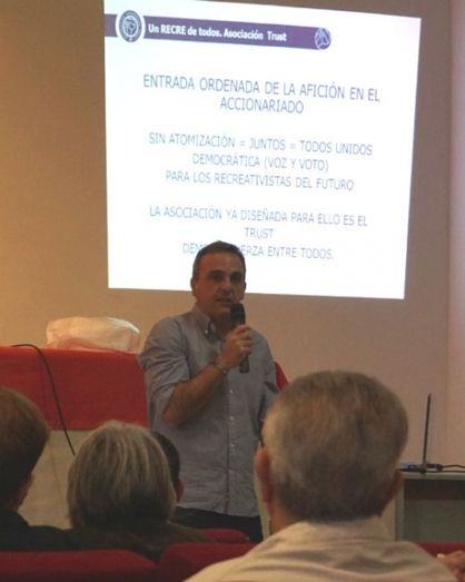 Narciso Rojas: 'Gildoy debe salir a coste cero y después que haya una ampliación de capital de ocho millones'