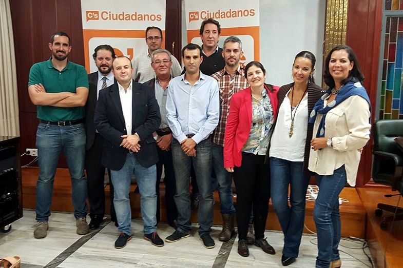 Manuel Jesús Rodríguez, coordinador de la recién constituida Agrupación Local de Ciudadanos en Huelva