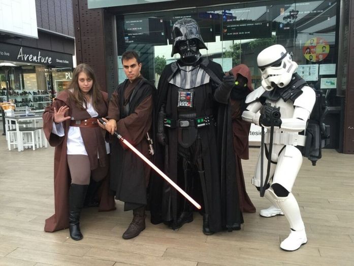 La exposición sobre 'Star Wars' abre sus puertas en Holea