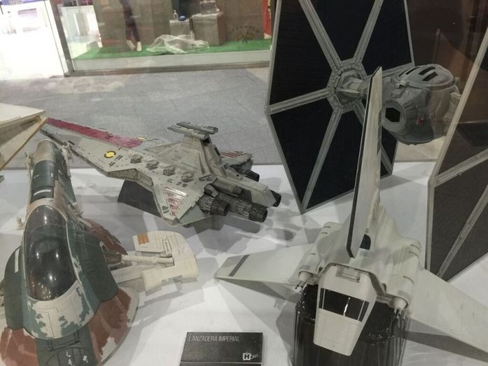 La exposición sobre 'Star Wars' abre sus puertas en Holea