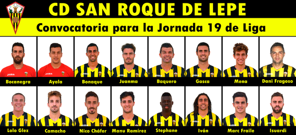 Chaco, Oliveira y Lara, bajas en el San Roque para recibir al Cartagena
