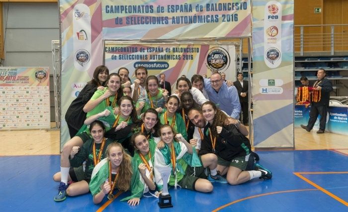 Andalucía logra en Huelva el subcampeonato de España cadete femenino (50-67)