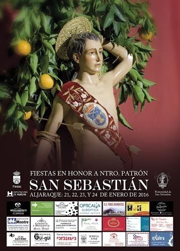 Aljaraque se engalana para vivir las fiestas en honor a San Sebastián