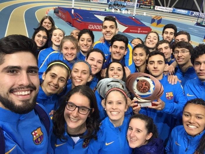 Segundos puestos de Héctor Santos y Estela Cazorla en la Copa de Clubes Junior