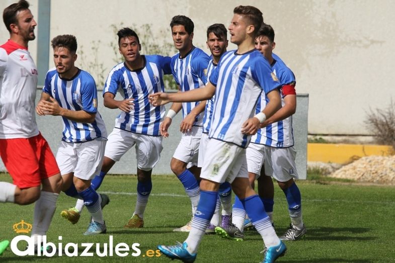 Heroica remontada del Recre B, que ya está a dos puntos del líder, y tablas en el derbi La Palma-San Roque B