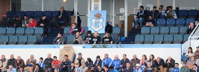 Los empleados del Recre 'presidieron' el palco