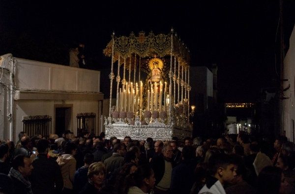 La Hermandad de Jesús Caído preside el Jueves Santo en Ayamonte