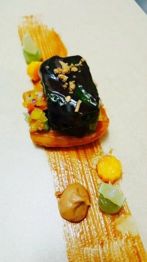 Costilla de ternera al vapor