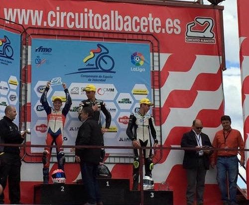 Debut con podium del piloto de Cumbres Mayores Francisco Gómez en el Nacional