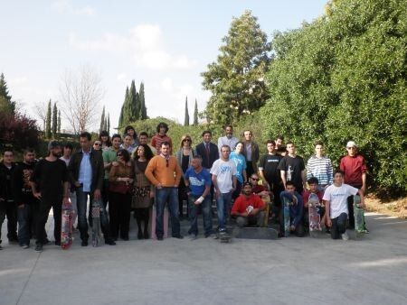 Creada la pista de skate board demandada por los jóvenes