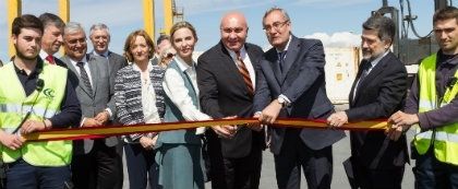 El Puerto de Huelva inaugura una nueva terminal de contenedores con capacidad para mover más de 50.000 TEUS al año