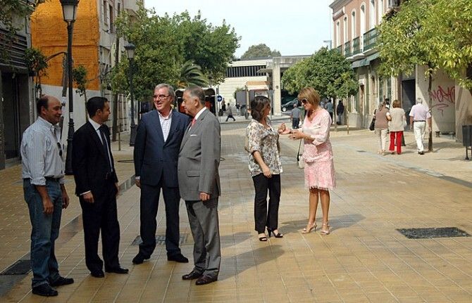 La avenida de Portugal y la calle Béjar abrirán a final de semana ya peatonalizadas