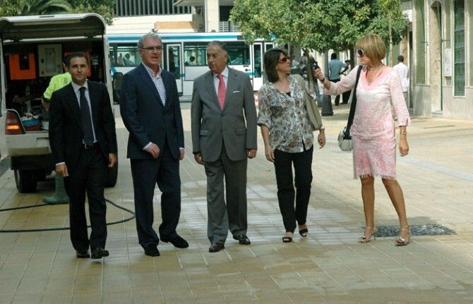 La avenida de Portugal y la calle Béjar abrirán a final de semana ya peatonalizadas 