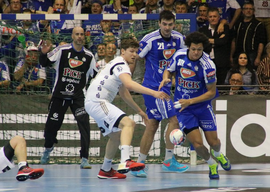 El Szeged de Sierra cae con el Veszprem en un igualado pulso en la ida de la final de la Liga (30-29)