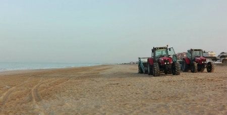 La noche de San Juan transcurrió tranquila y sin incidentes en Punta Umbría