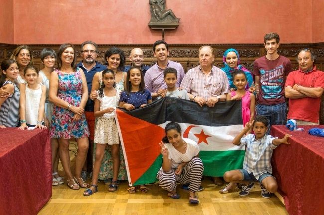Ayamonte recibe a los seis niños saharauis que disfrutan de unas 'Vacaciones en Paz' en la localidad