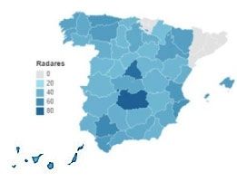 El runrún: Los 41 radares de Huelva