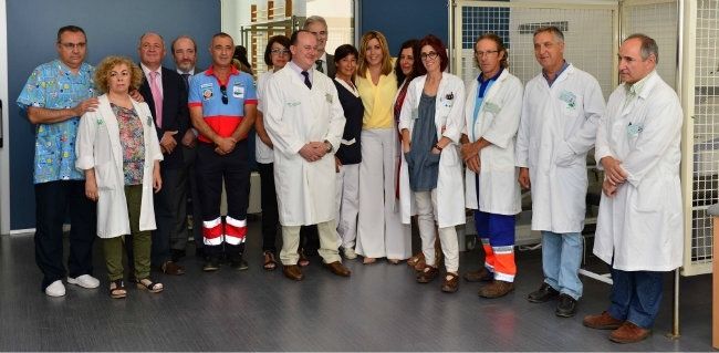 Susana Díaz inaugura el nuevo centro de salud de Cumbres Mayores