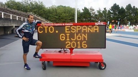 José Manuel Cortés, séptimo en las semifinales de 1.500 del Nacional