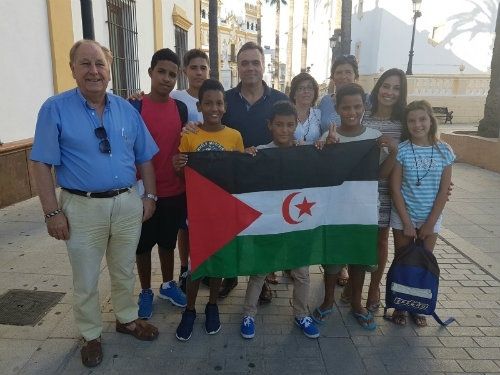 Los niños saharauis disfrutan en La Palma de unas 'Vacaciones en paz'