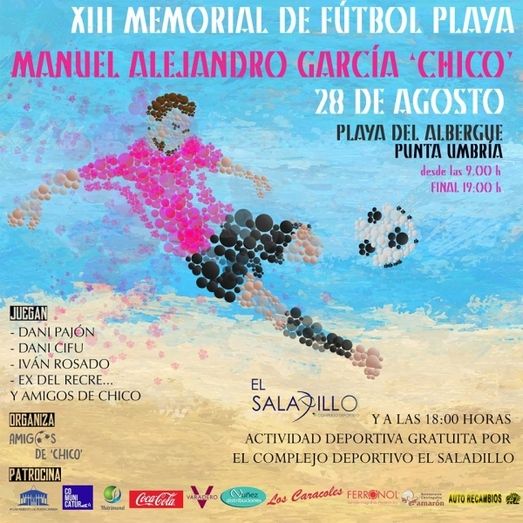 Iván Rosado, Cifu y Dani Pajón, entre los participantes en el Memorial para recordar a Chico en Punta