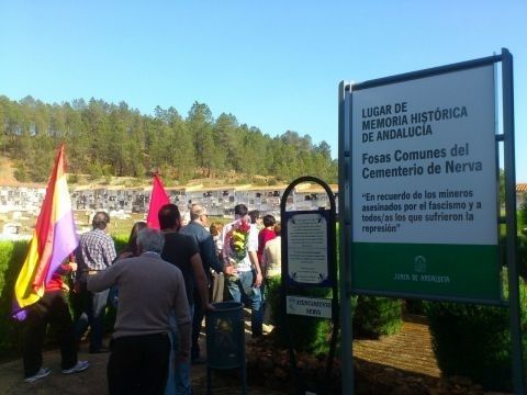 Nerva recuerda a sus víctimas en el 80 aniversario de la entrada de las tropas franquistas