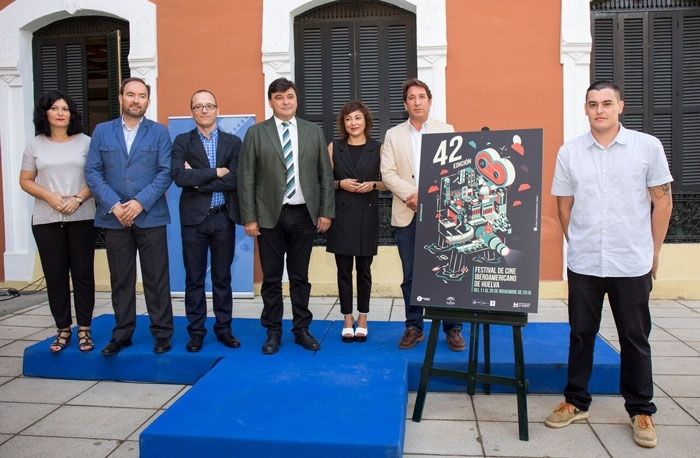 'La máquina del cine', cartel para la 42º edición del Iberoamericano
