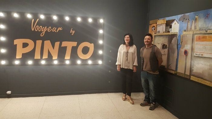 Rafa Pinto muestra con ‘Vooyeur’ el patrimonio arquitectónico de la capital