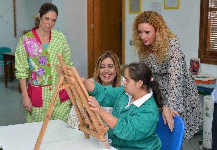 Visita de Susana Díaz a Almonte
