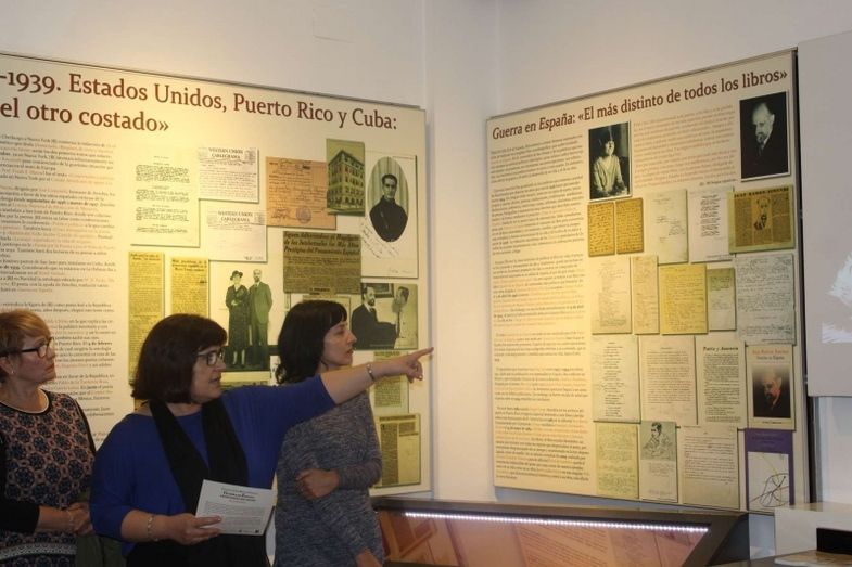 Exposición en Moguer sobre el exilio americano del matrimonio de Juan Ramón Jiménez