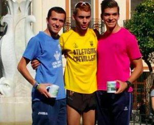Moisés Antonete y Lidia Rodríguez se imponen en la Subida a la Mezquita de Almonaster